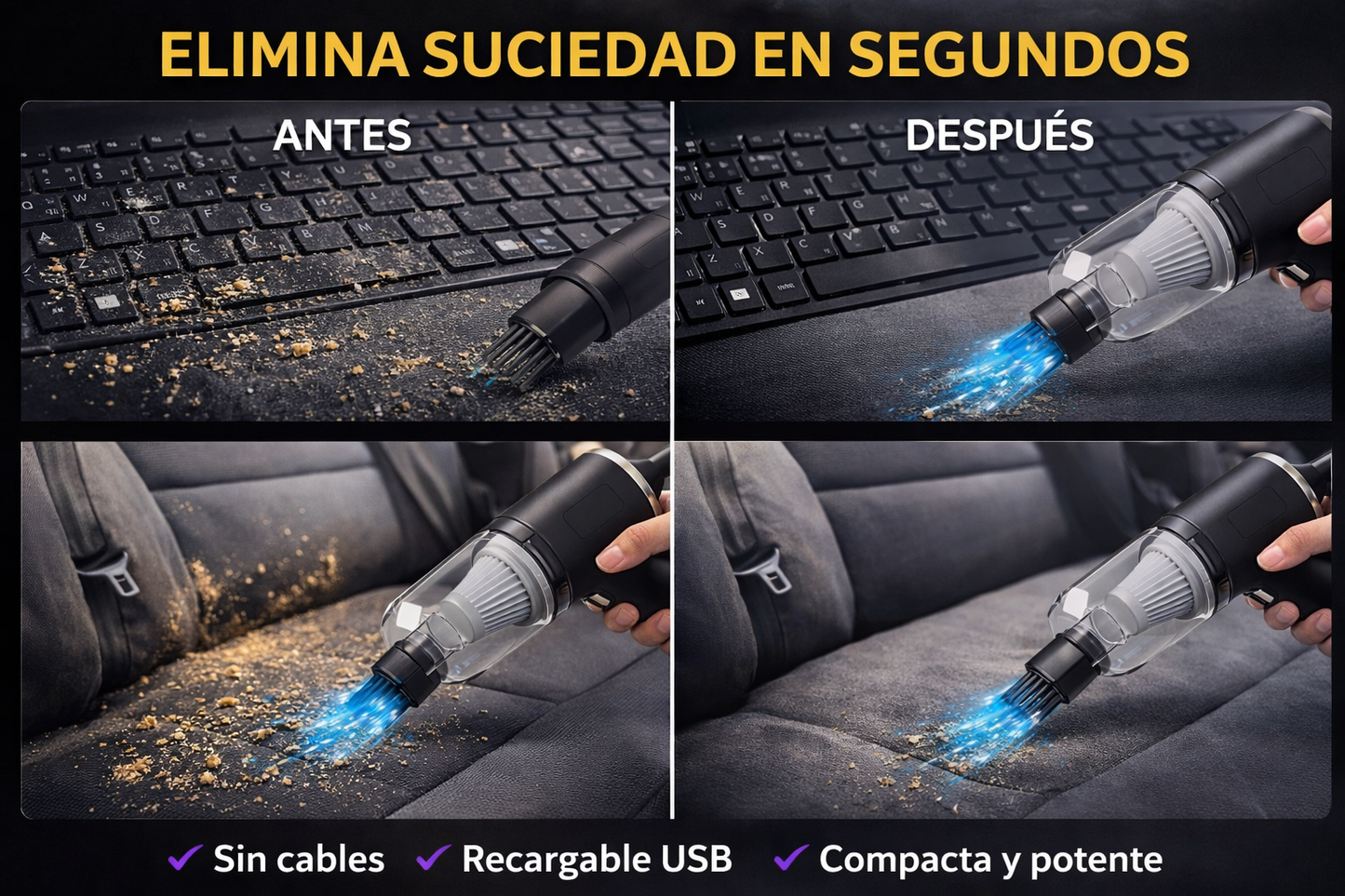 Aspiradora Portátil